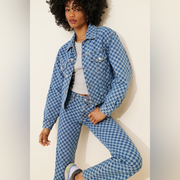 Anthropologie Dot and Lu Dames Denim Jacket in Denim Medium Blue, Size XS - Picture 4 of 11